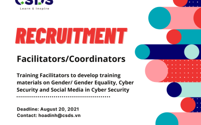 Facilitators/Coordinators Recruitment