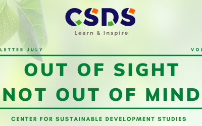 July’s Newsletter: Out of sight – Not out of mind