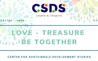 June’s Newsletter – Love, Treasure, Be Together