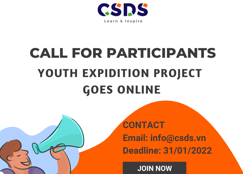 Call for participants – Youth Expidition Project Goes Online (YEP-GO)