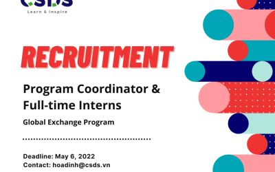 CSDS is looking for a Program Coordinator and Program Interns
